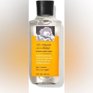 Bath & Body Works Afternoon Sunshine Shower Gel with Orange Label